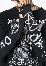 Infernal Gelagert Lang Ärmel T-Shirt