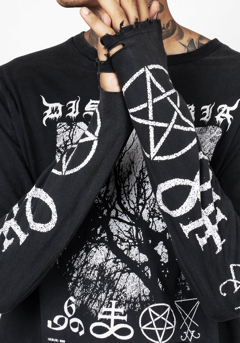 Infernal Gelagert Lang Ärmel T-Shirt