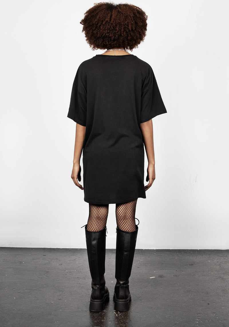 Raise Die Tot Washed T-Shirt Kleid