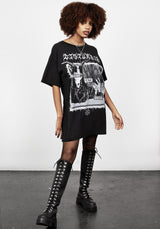 Raise Die Tot Washed T-Shirt Kleid