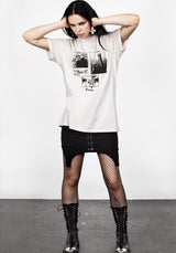 Wish Vintage Off White Washed T-Shirt