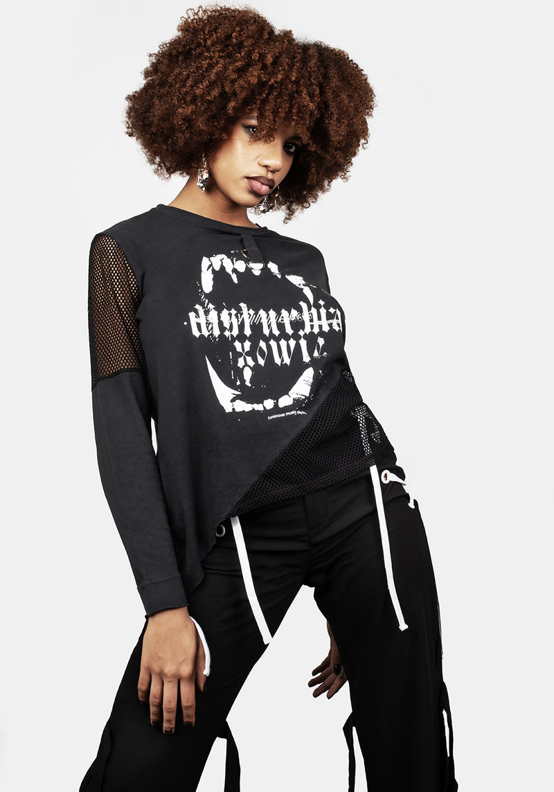 Xowie Netzstrumpf T-Shirt