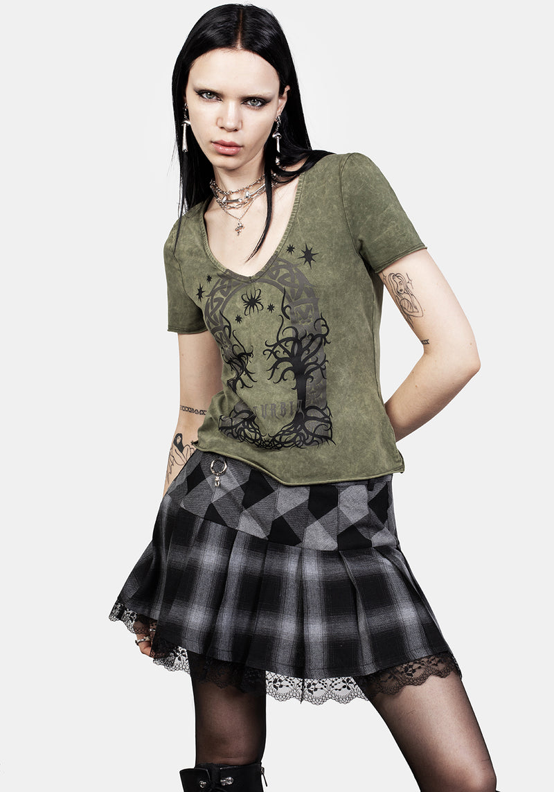 Portal Rolled Edge Tee