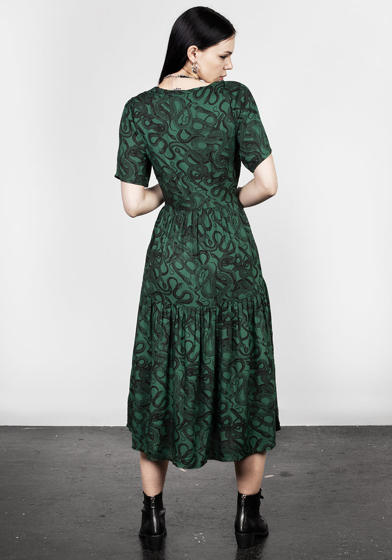 Ophidia Midi Kleid
