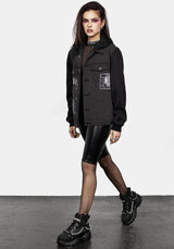 Shadows Denim Hoody