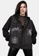 Shadows Denim Hoody