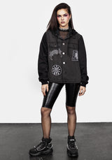 Shadows Denim Hoody
