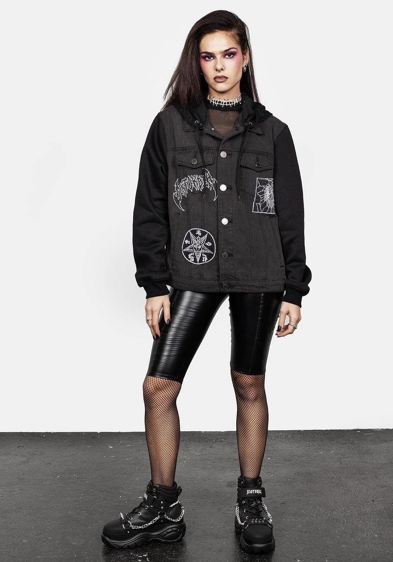 Shadows Denim Hoody