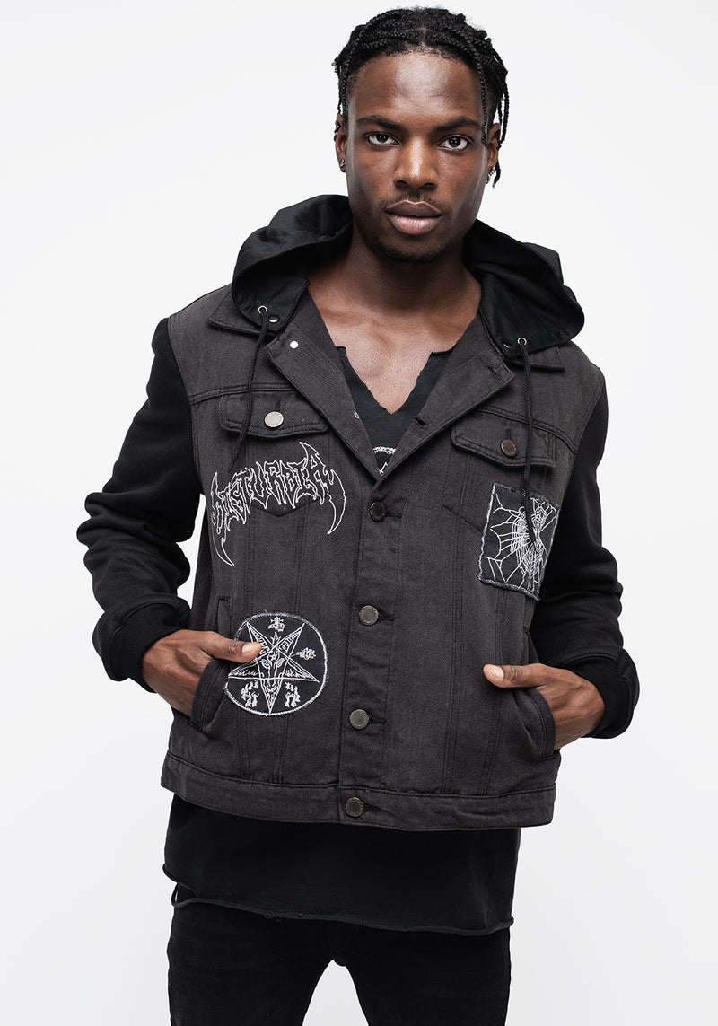 Shadows Denim Hoody