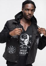 Shadows Denim Hoody