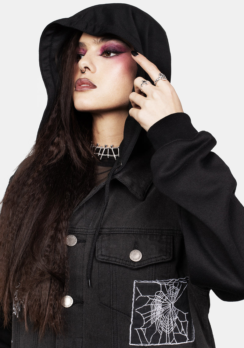 Shadows Denim Hoody