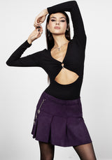 Gretel Pilz Kette Low Rise Mini Rock