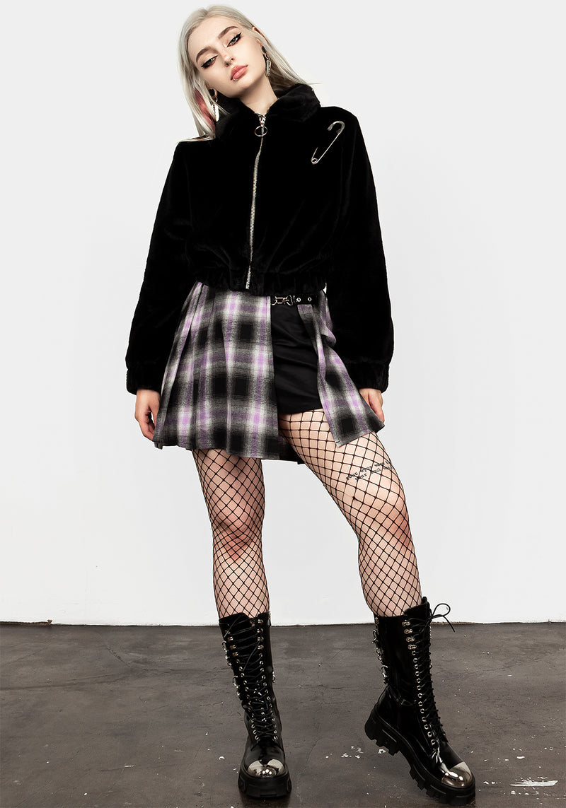 Helena Kunst- Pelz Kurz Bomber