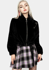 Helena Kunst- Pelz Kurz Bomber