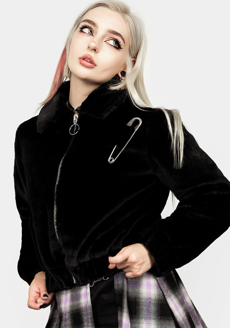 Helena Kunst- Pelz Kurz Bomber