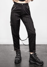 Mosh Riemen Detail Hosen