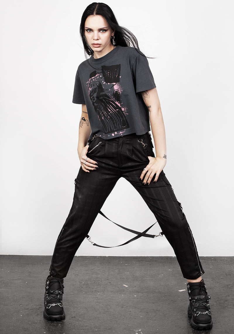 Mosh Riemen Detail Hosen