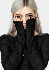 Disquiet Asymmetrisch Midi Kleid