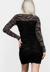 Ozzy Abgenutzt Jersey Mini Kleid