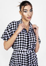 Discordia Midi Hemd Kleid