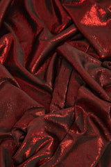 Rockclub Metallic Kurz Top