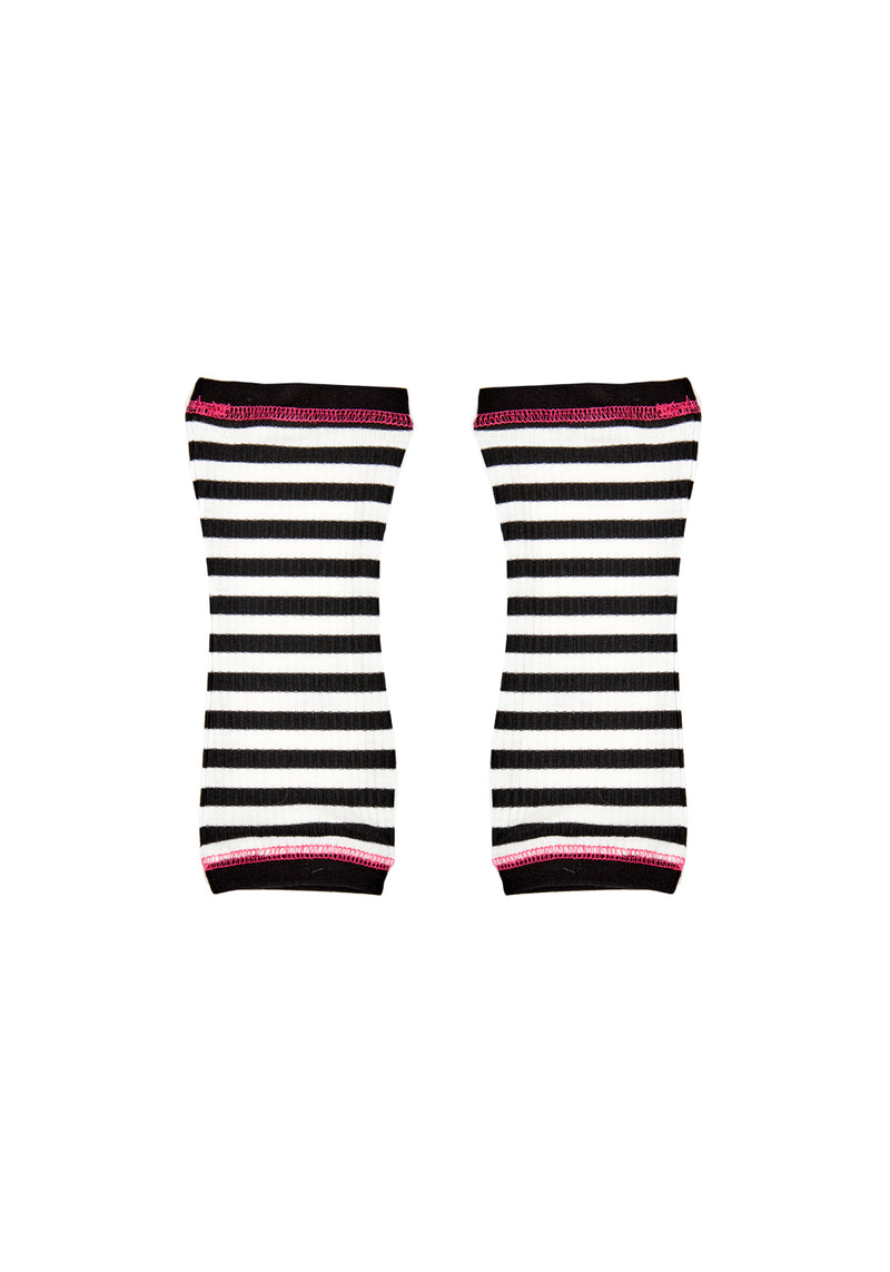 Cry Space Streifen Arm Warmers