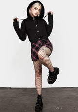 Charlotte Bommel Bommel Kapuze Cardigan