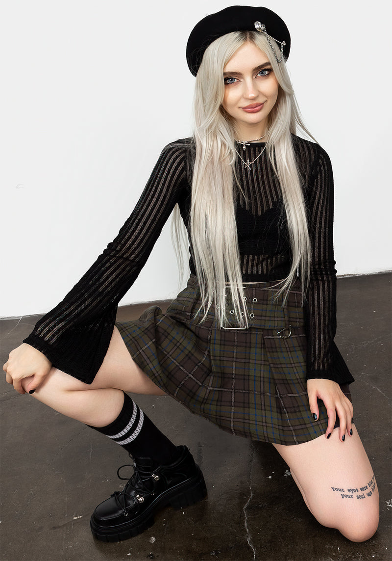 Rumpel Belted Mini Skirt