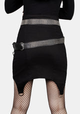 Infinity Studded Wickel Hip Gürtel