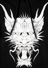 Dragon Kapuzensweatshirt Kleid