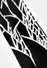 Spinne Web Lang Socken