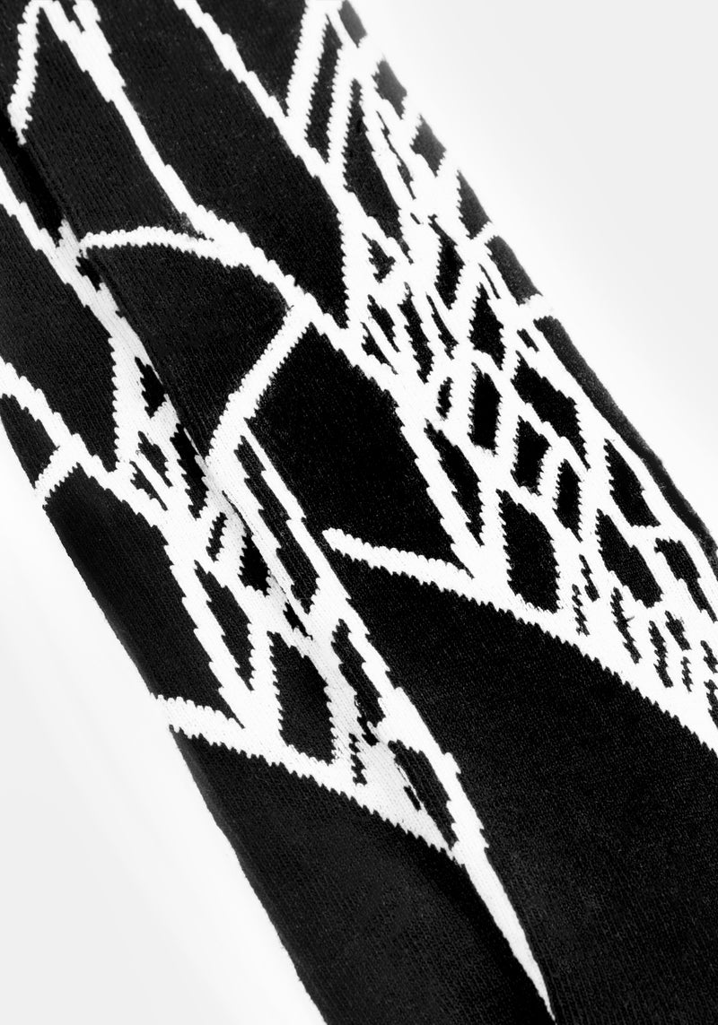 Spinne Web Lang Socken