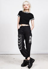 Melting Face Cargo Jogginghose