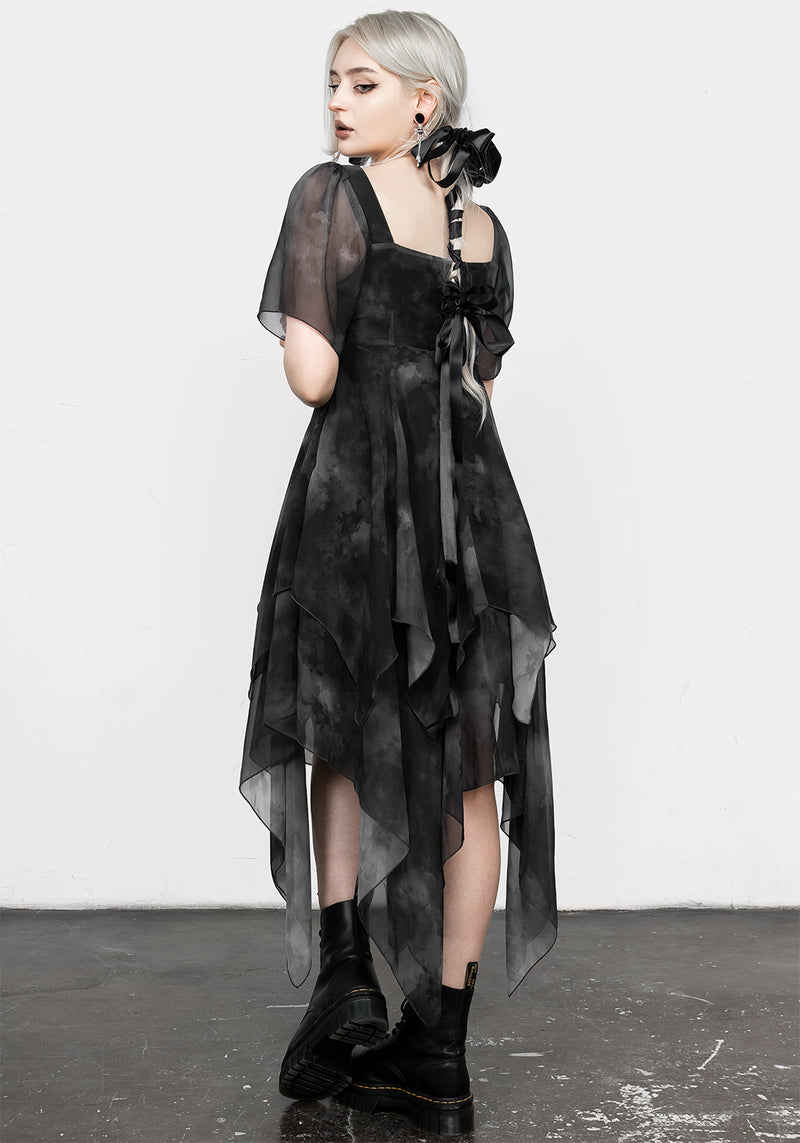 Tempest Gelagert Midi Kleid