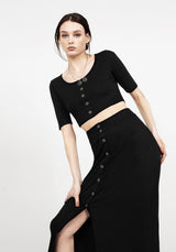 Obsidian Kurz Top