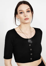 Obsidian Kurz Top
