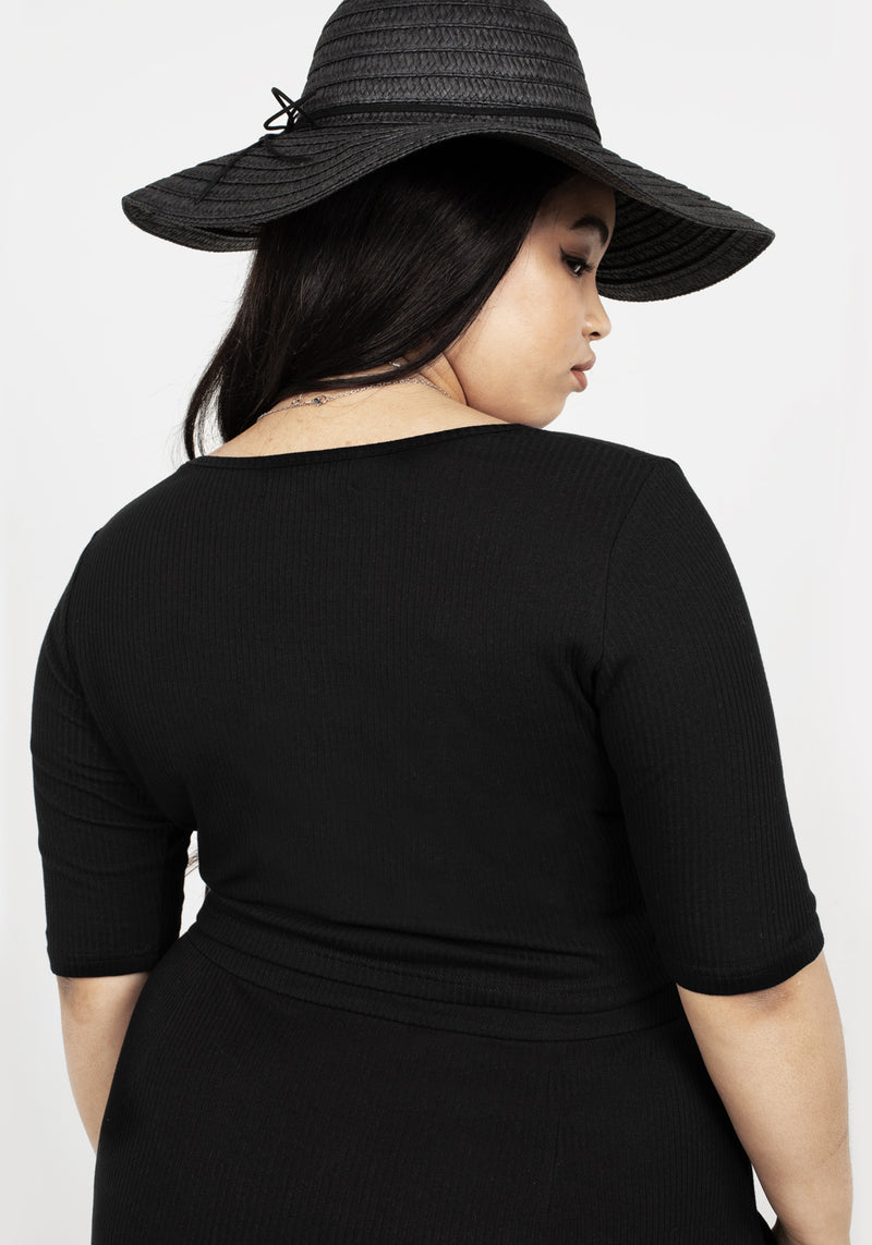 Obsidian Kurz Top