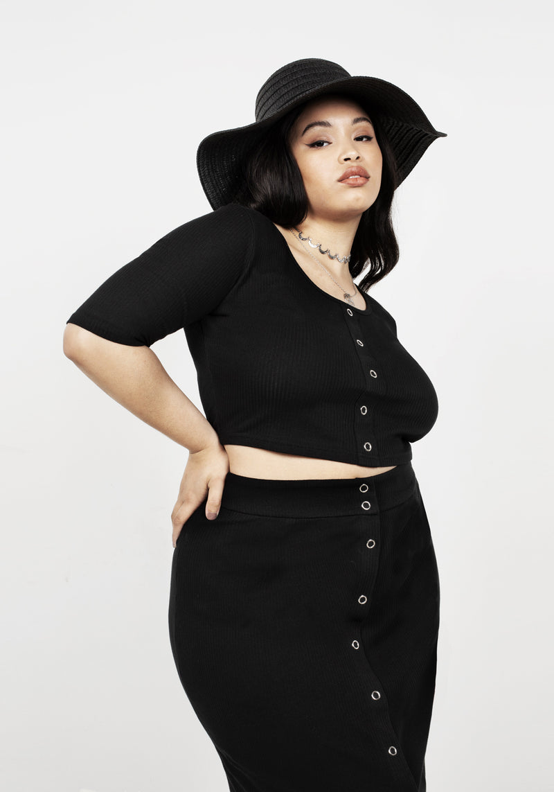 Obsidian Kurz Top