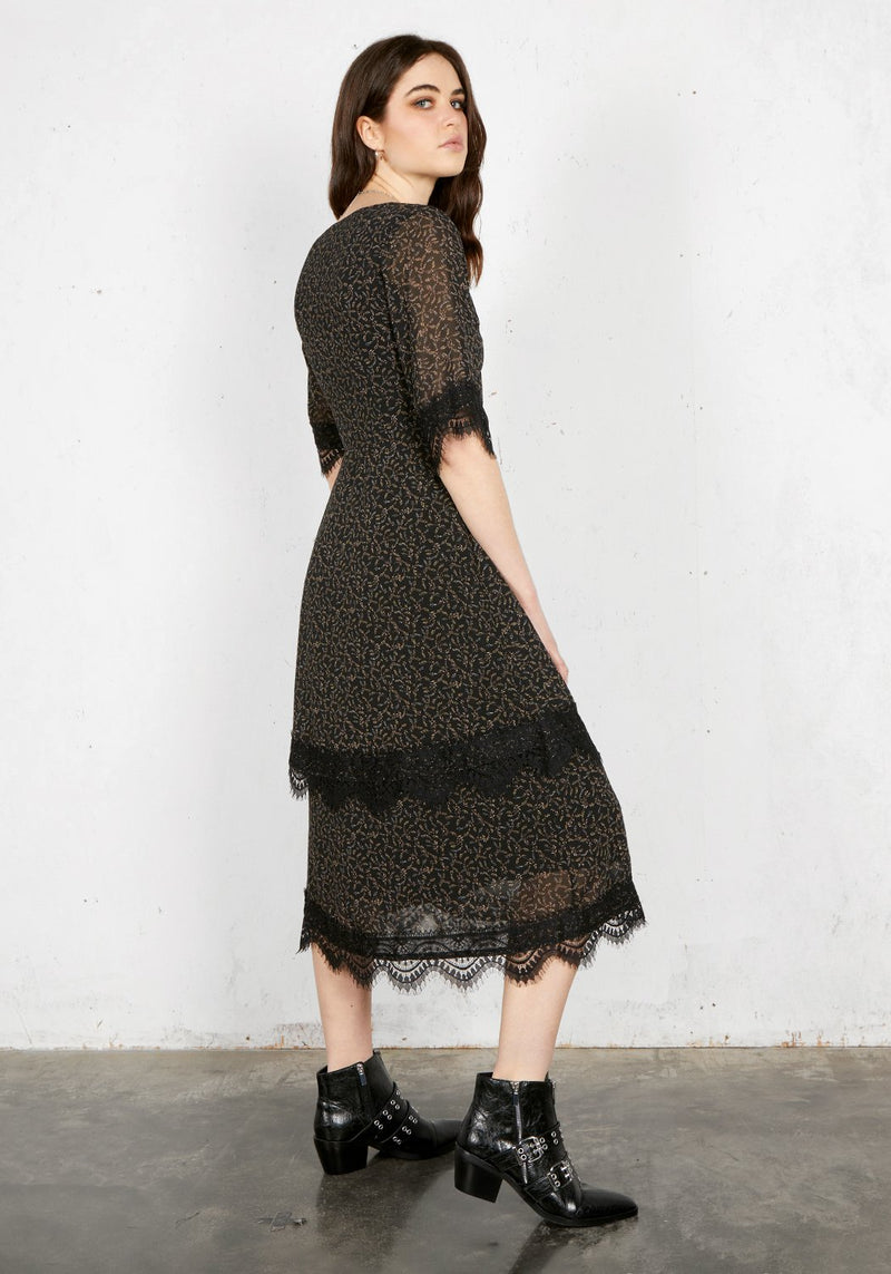 Delphinium Midi Kleid
