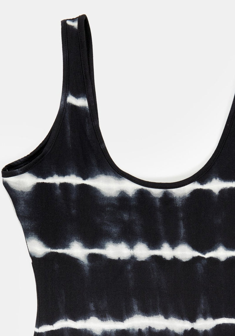 Neuron Jersey Midi Kleid
