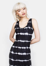 Neuron Jersey Midi Kleid