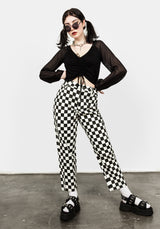 Checker Jeans