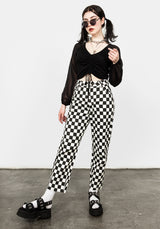 Checker Jeans