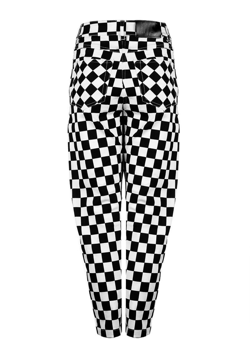 Checker Jeans
