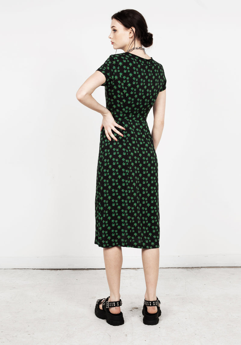 Mary Jane Midi Kleid