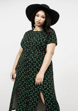 Mary Jane Midi Kleid