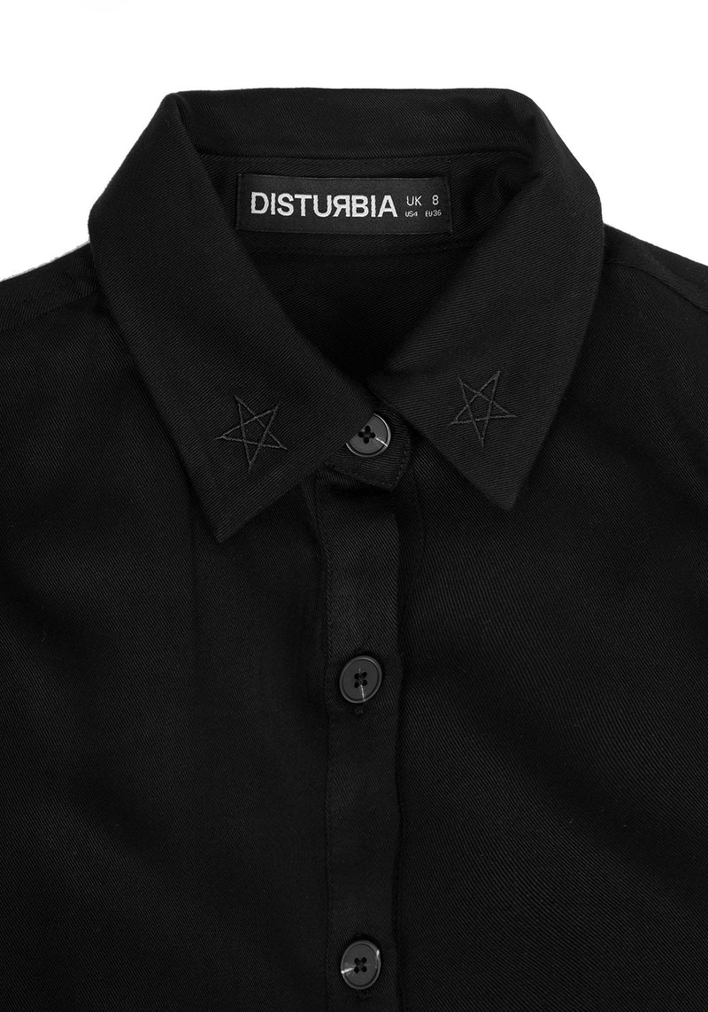 Mourning Stern Hemd Kleid