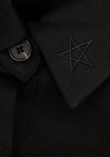Mourning Stern Hemd Kleid
