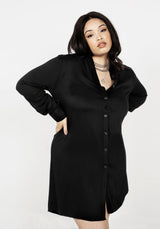 Mourning Stern Hemd Kleid