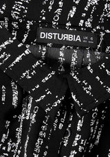Digital Rain Hemd Kleid